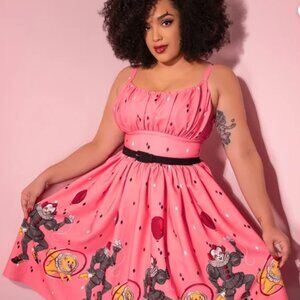 Vixen by Micheline Pitt: It Chapter 2 Dancing Clowns Ingenue EUC Size XL No Belt